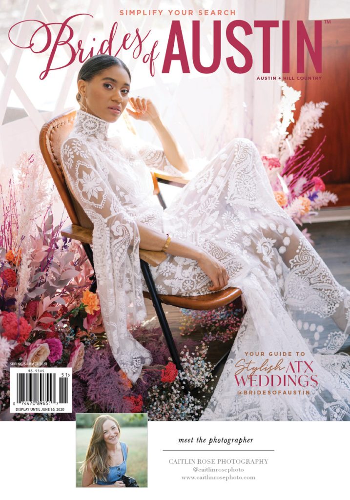 Brides of Austin Spring/Summer 2020 Cover