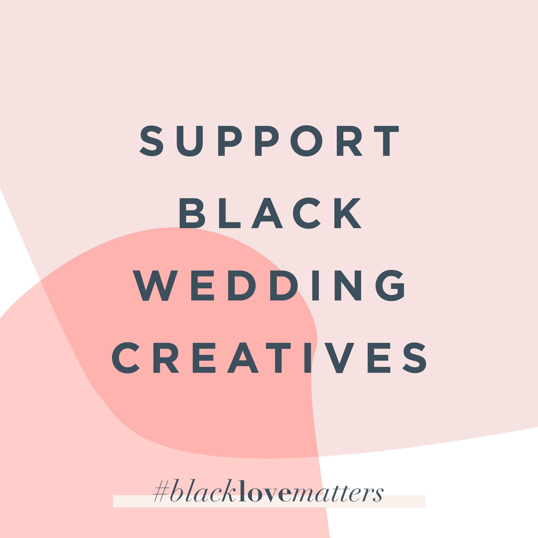 support black wedding creatives