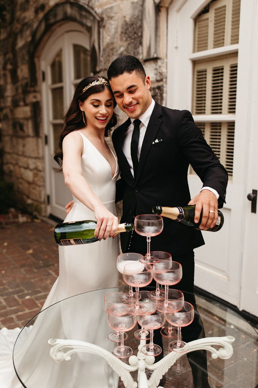 Old Hollywood Wedding Inspiration Full of Romance