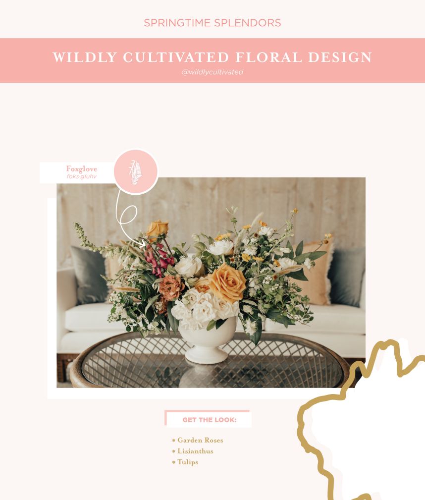 seasonal blooms, which wedding flowers for which season