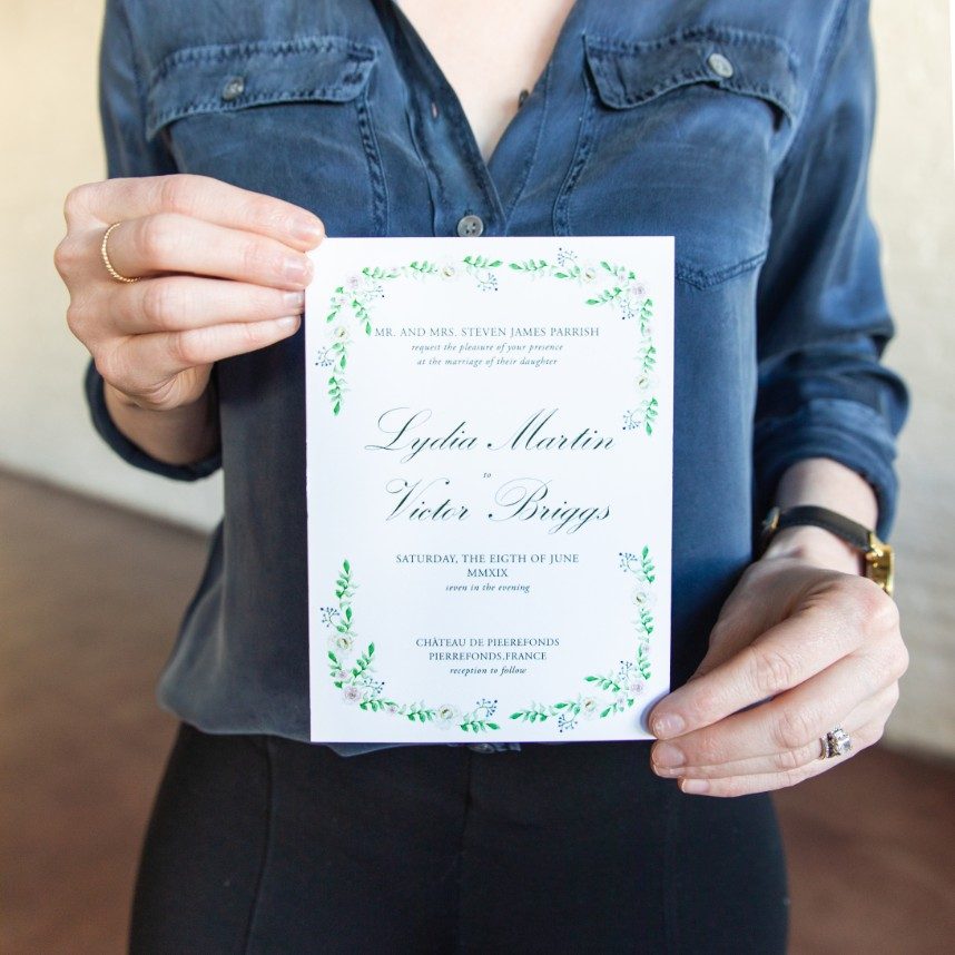 invitations from austin wedding invite designer grey meets gold