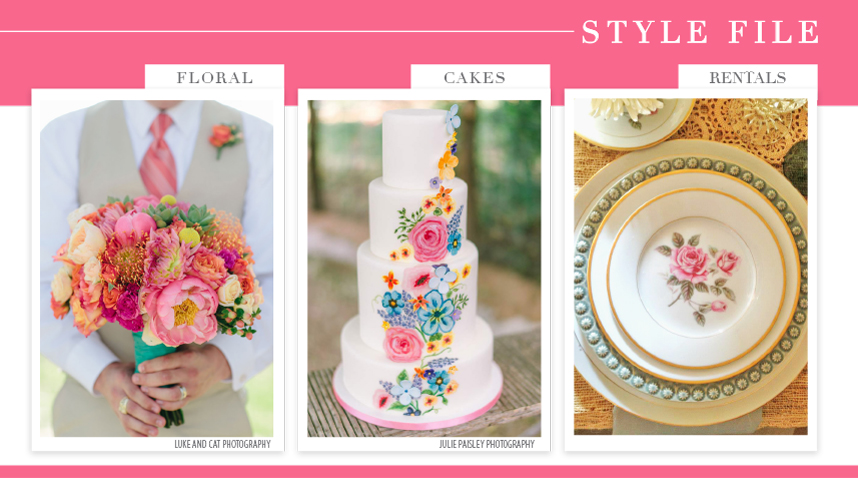 spring wedding inspiration