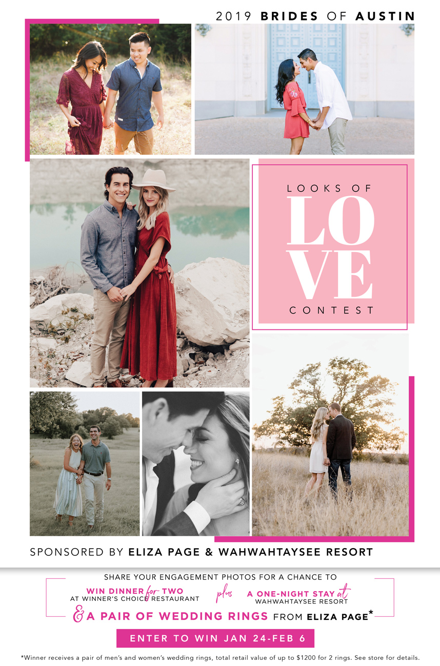 2018 Looks of Love Contest - Sponsored by Eliza Page + Wahwahtaysee Resort