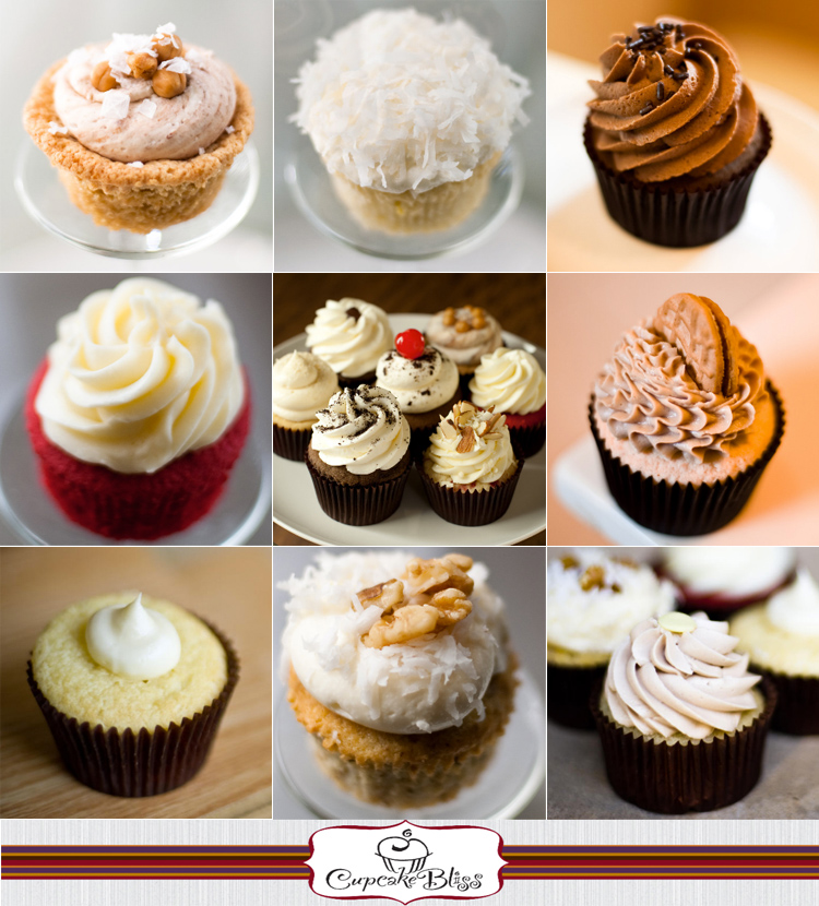 Dallas Fort Worth cupcake bakery Cupcake Bliss in Bedford, Texas