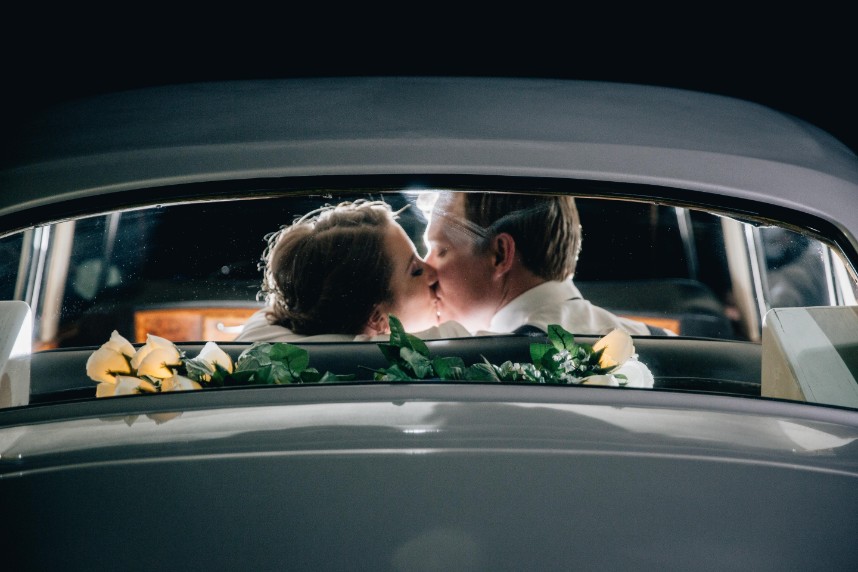 exit shot from austin wedding photographer