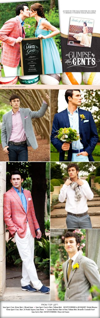 Brides of North Texas men's fashion The Bridal Salon at Stanley Korshak