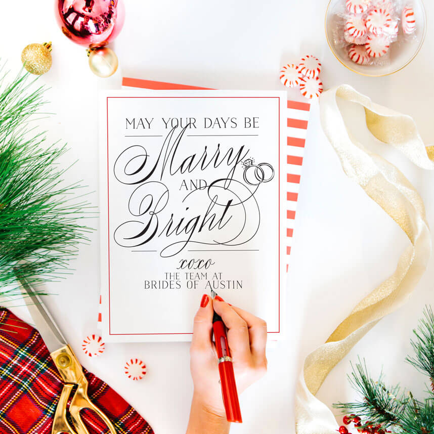 Brides of Austin Wishes You a Happy Holiday Season!