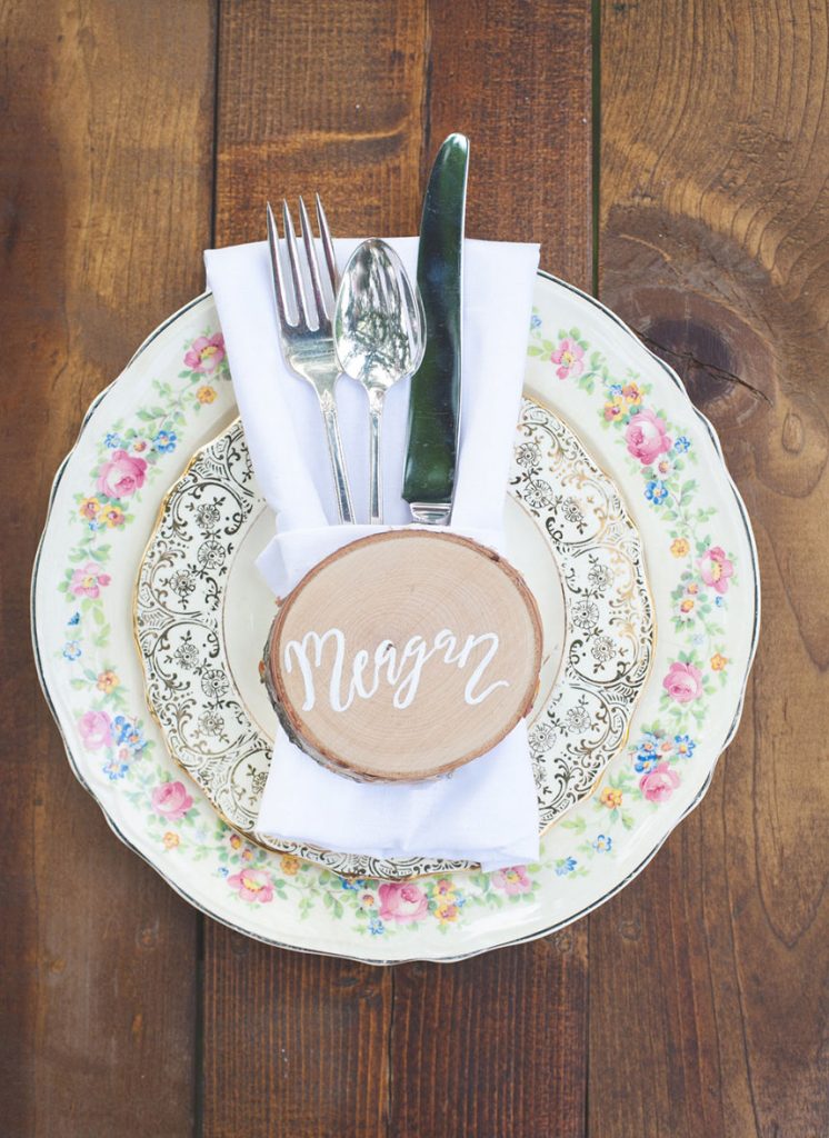 austin wedding calligraphy