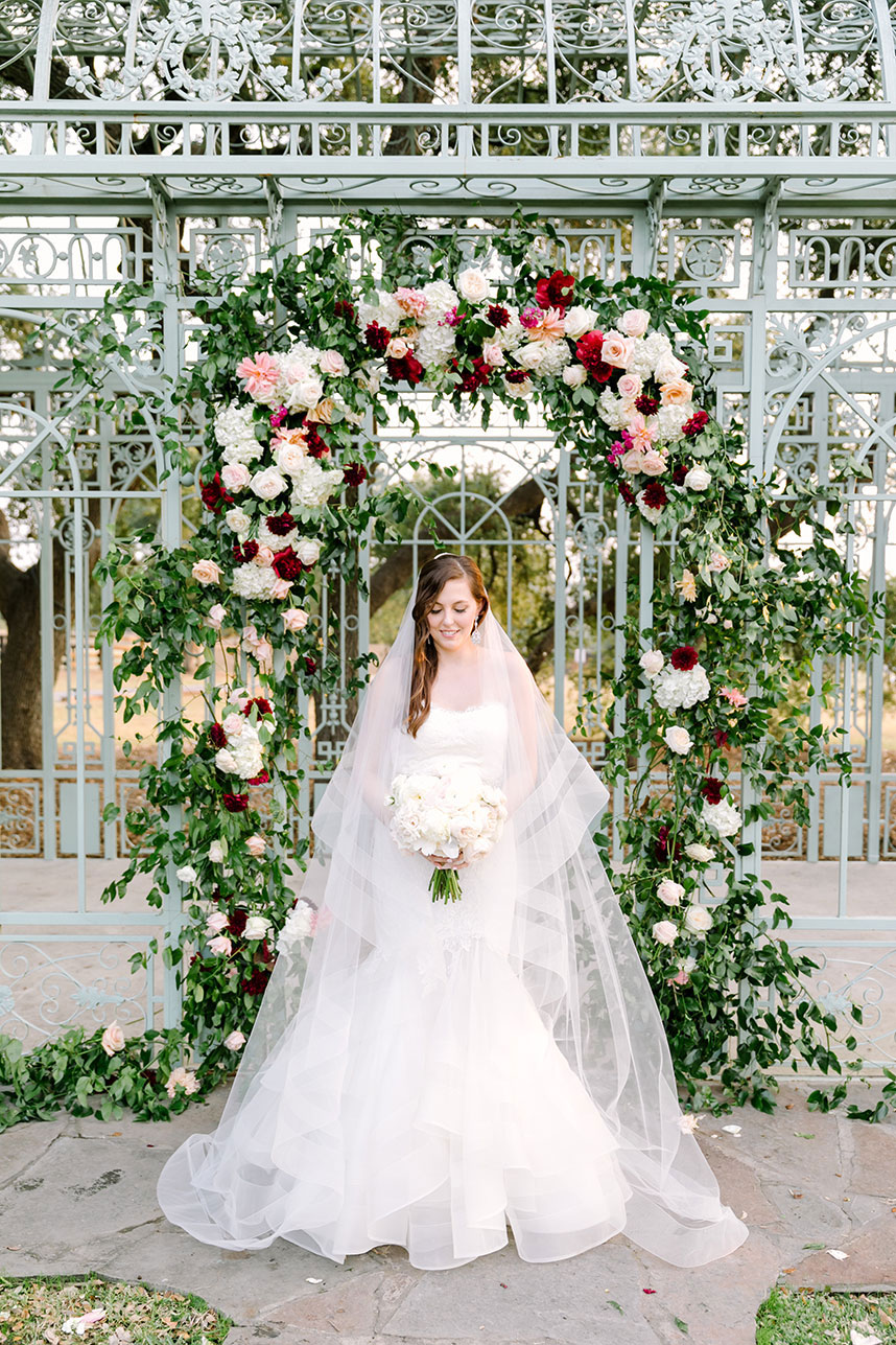 Jessica Dickman Weds Adam Kirby | Romantic Ma Maison Wedding, image size:858x1287