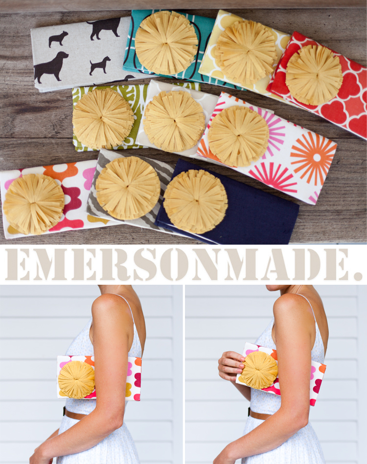 EmersonMade Clutches at Patsy's Bridal Boutique in Dallas