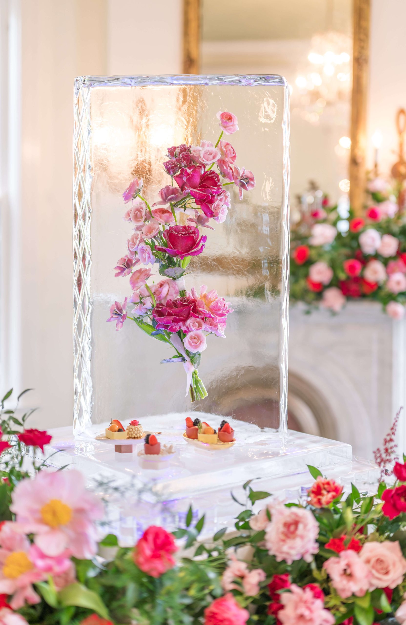 custom ice sculpture wedding