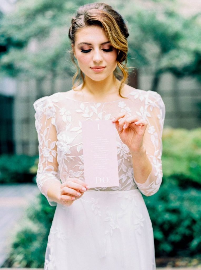 micro wedding at hotel crescent court