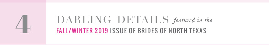 wedding details