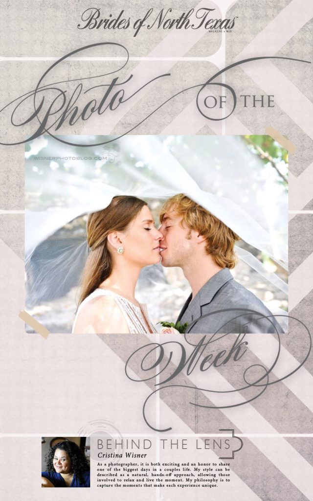 Photo of the week by Texas wedding photographer Wisner Photo