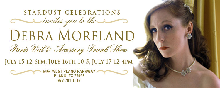 Debra Moreland is Paris, Stardust Celebrations Trunk Show
