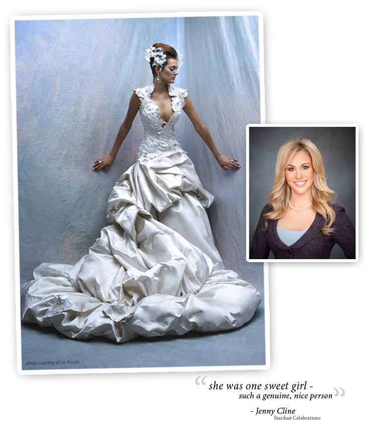 Candice Crawford wedding gown, St. Pucchi, Stardust Celebrations in Plano, Texas
