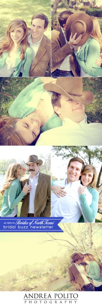 Almost married couple captured by Texas wedding photographer Andrea Polito Photography