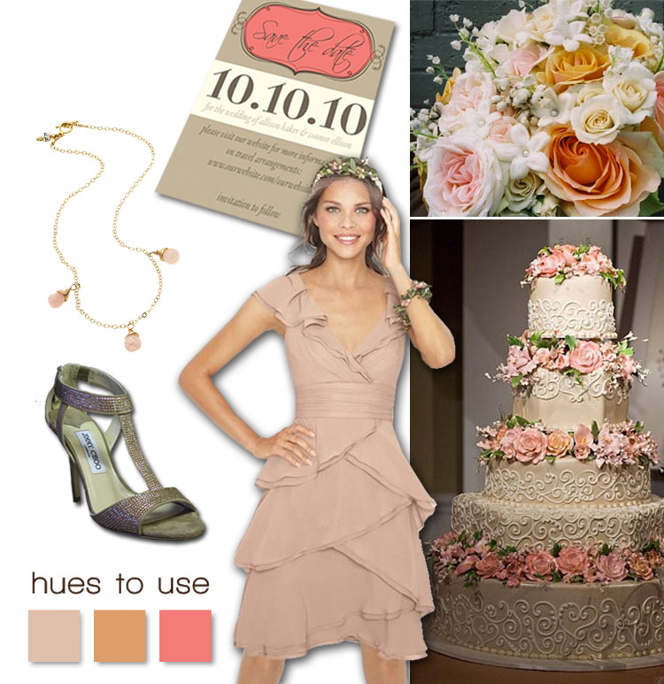 Pink Wedding Inspiration, Brides of North Texas Hues to Use