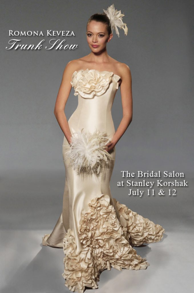 North Texas wedding fashion-Romona Keveza Trunk Show at Stanley Korshak