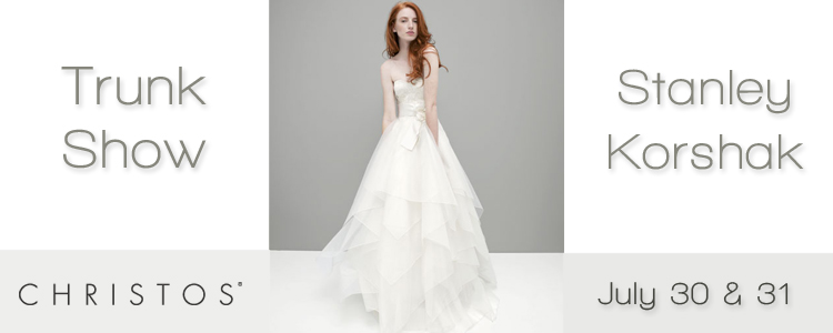 Christos Bridal Trunk Show, The Bridal Salon at Stanley Korshak in Dallas