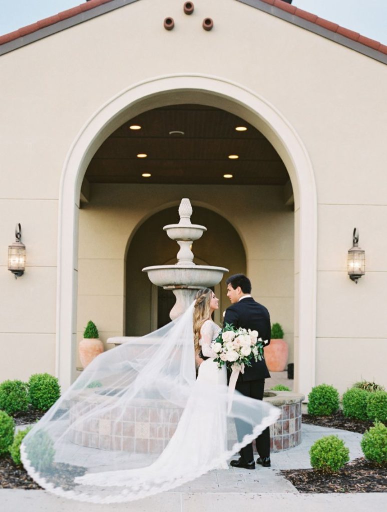 North Texas Garden Wedding Venues | Chapel at Ana Villa | La Cava & Grand Ballroom