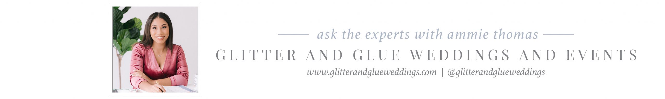 gllitter and glue wedding planner