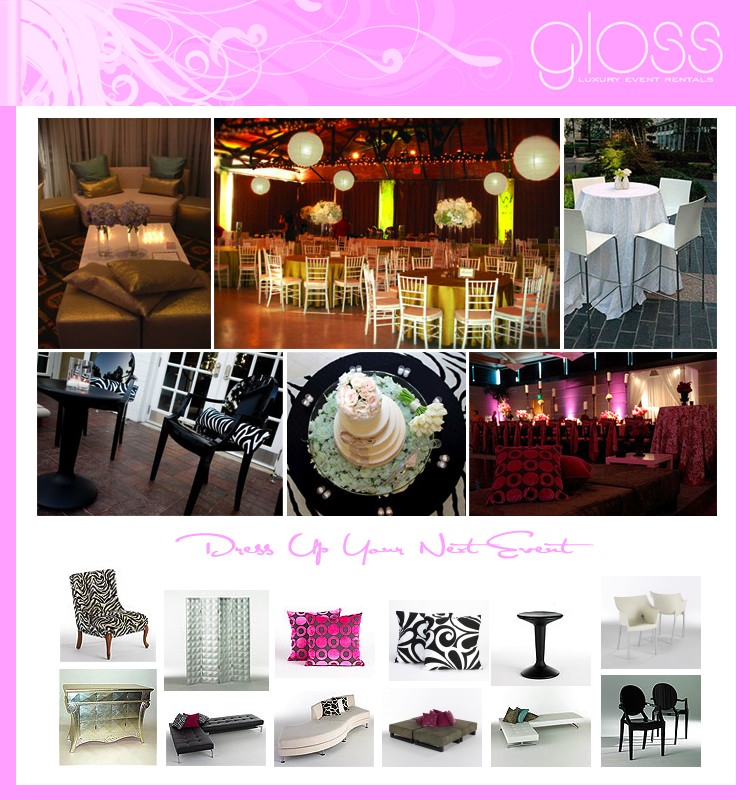 Gloss - Luxury Event Rentals - Texas