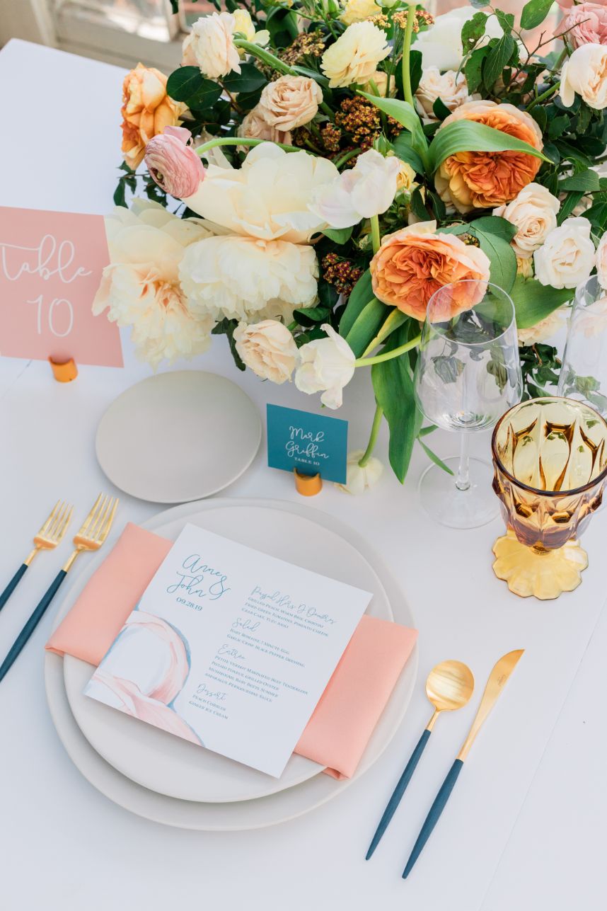 springtime shades perfect for your wedding celebration