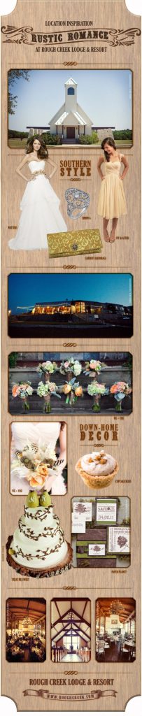 Rustic Texas wedding inspiration at Rough Creek Lodge &amp; Resort