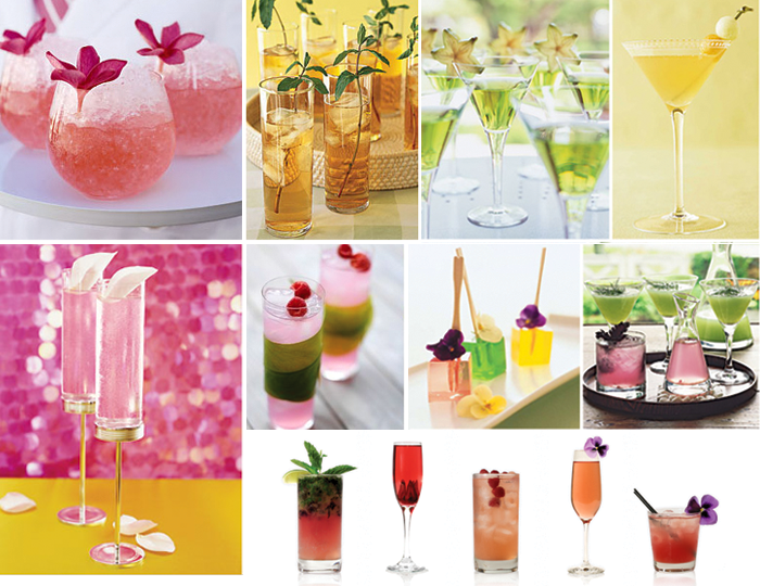 Signature cocktails for your event