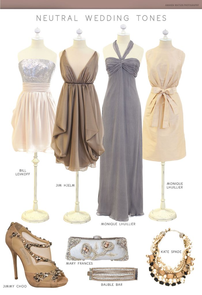 Neutral Wedding Tones