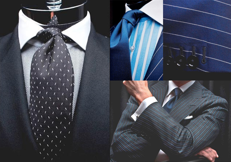 Groom tuxedos by Oxxford available at Stanley Korshak in Dallas