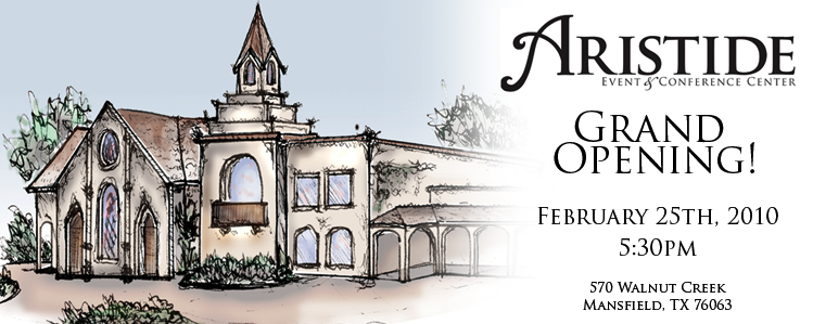 Aristides event center grand opening
