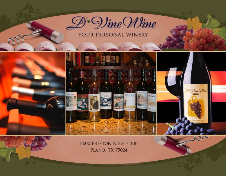 Custom Wine for your wedding at D Vine Wine in Plano, Texas