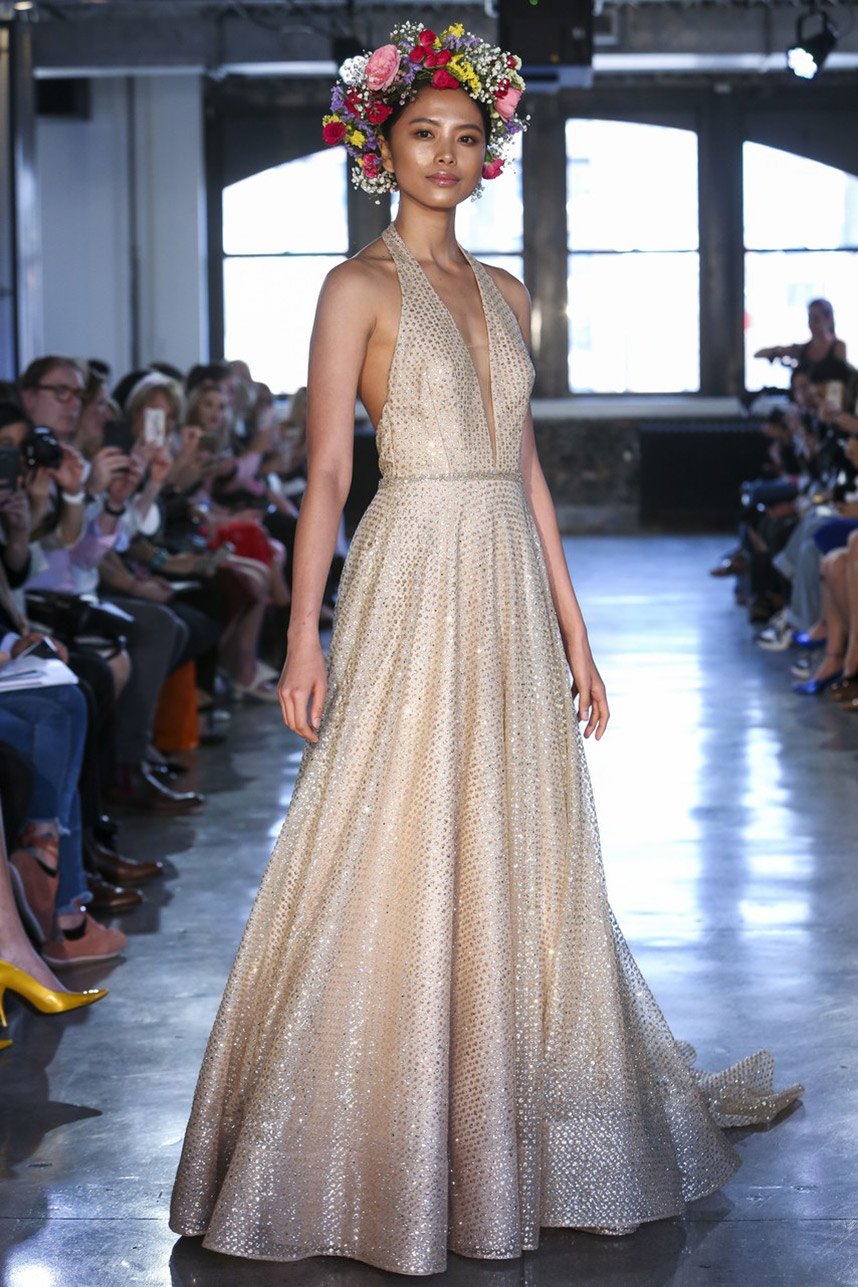 Top Trends from New York Spring/Summer 2019 Bridal Fashion Week