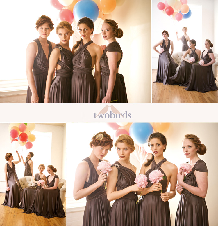 Two Birds Bridesmaid Dresses, The Bridal Salon at Stanley Korshak, Bella Bridesmaid