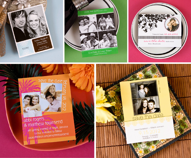 Save the Date magnets found at Announce, Invite & Delight in Forth Worth, Candle Wick in Bedford and Invitation House in Colleyville, Texas