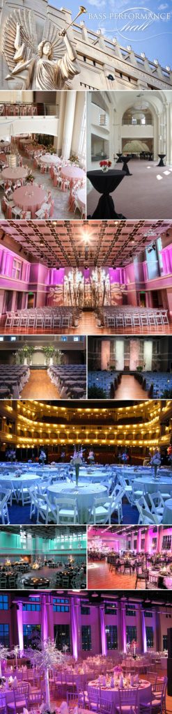 Fort Worth Texas wedding and reception venue Bass Performance Hall