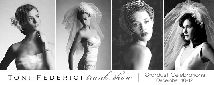 Toni Federici Veils Trunk Show, Stardust Celebrations Plano