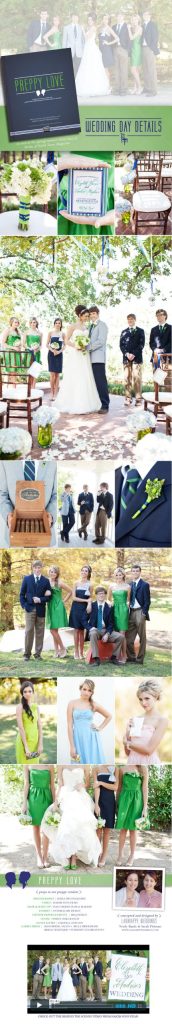 Brides of North Texas preppy love wedding fashion editorial