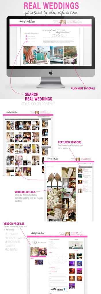 Brides of North Texas new website