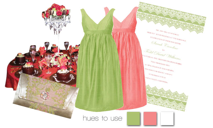 Coral and Celery Inspiration