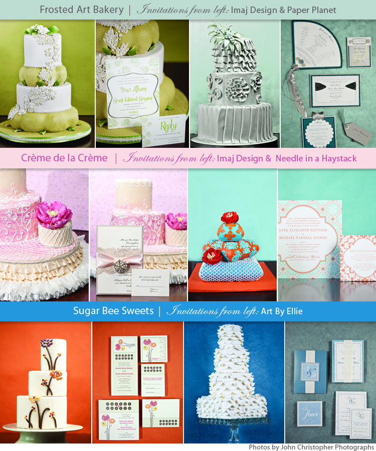 Texas wedding cakes, Dallas, Fort Worth wedding cake artists