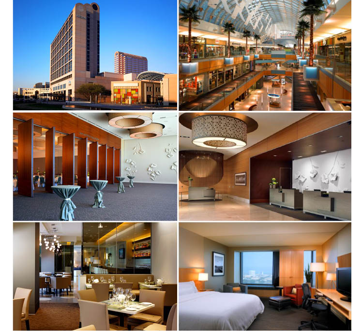 The Westin Galleria in Dallas, Texas, is available for weddings, receptions and rehearsal dinners