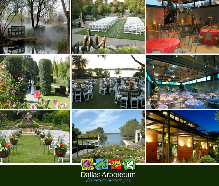 Dallas Arboretum, North Texas Wedding Venues