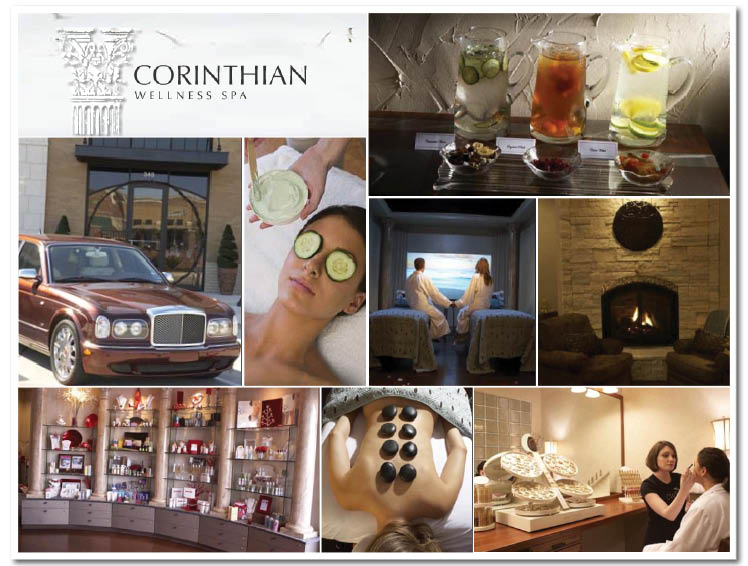 Wedding day spa package available at Corinthian Wellness Spa in Southlake, Texas