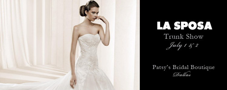 La Sposa wedding dresses Patsy's Bridal Boutique Dallas Texas