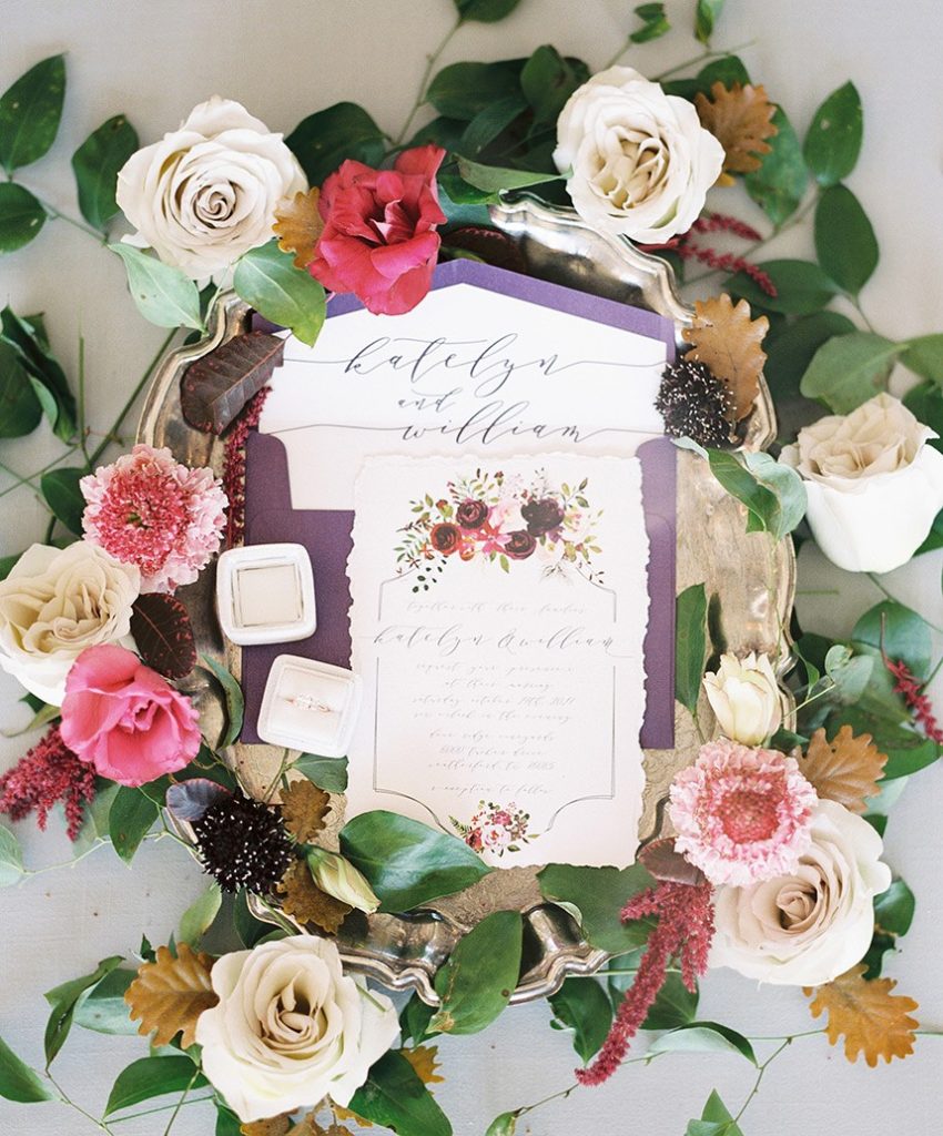 north texas wedding invitation 