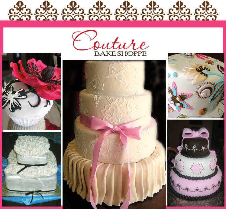 Couture Bake Shoppe in Fort Worth, Texas providing a variety of wedding cake designs