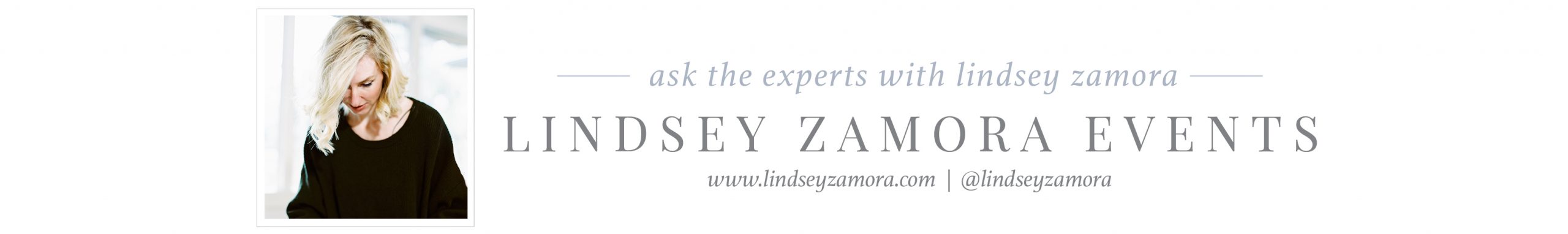 lindsey zamora wedding planner